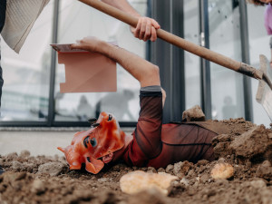 Novou perspektivu nabídla Ars Biologica, jednodenní spojení vědy a umění na Zemi živitelce. Foto Pavel Balek