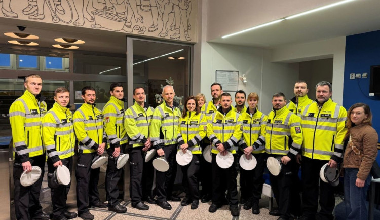 Dálniční policisté z Velkého Beranova darovali krev. Chtějí jít příkladem