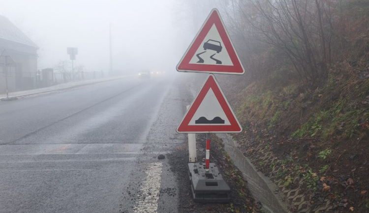 Opravy silnice kolem Práchně v Kamenickém Šenově jsou pro letošek hotové