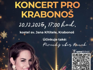 Pozvánka na benefiční koncert.