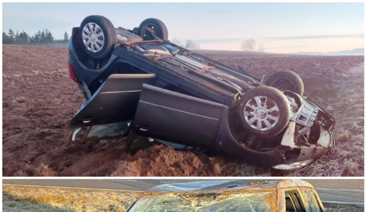 Řidička na Jihlavsku bourala. Myslete na pás, mně zachránil život, vzkazuje ostatním