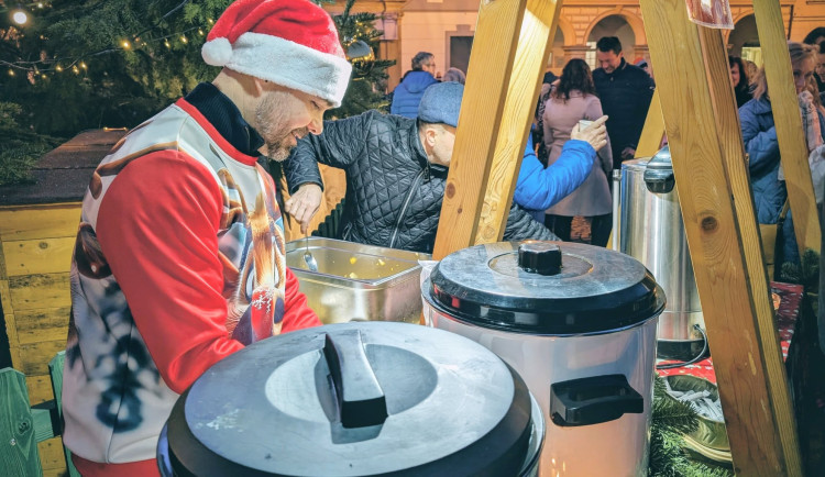 Kýčovitý svetr se sobem vydražil budějovický náměstek za desetitisíce, peníze půjdou na charitu
