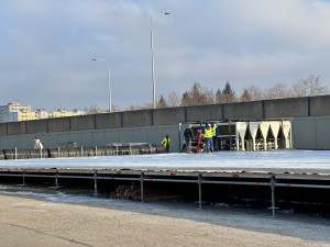 Zimní středisko uprostřed Budějovic. Výstaviště se mění v olympijský festival