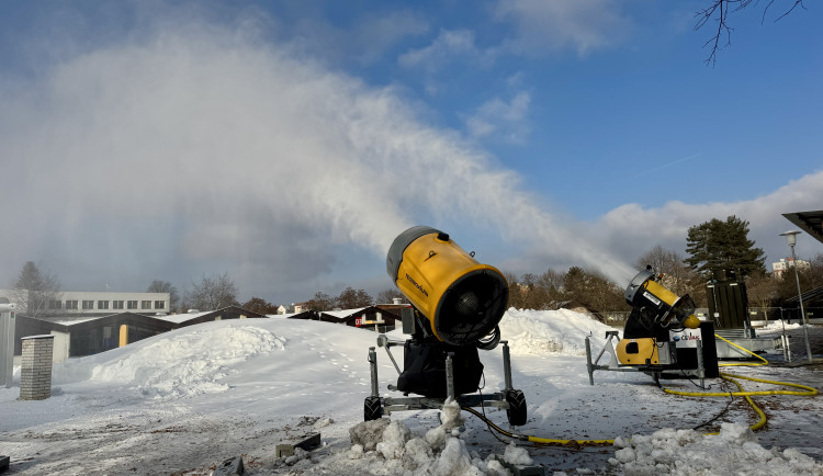 Zimní středisko uprostřed Budějovic. Výstaviště se mění v olympijský festival