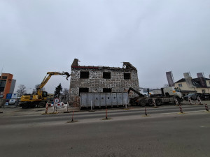 Demolice klubu Izabo pokračuje. Stavba severní spojky Budějcích se posouvá dál