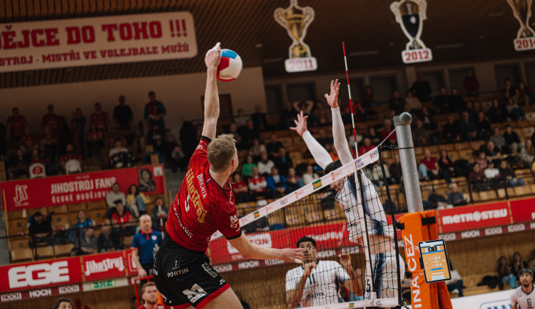 Jihostroj ovládl odvetu se Zlínem a zahraje si Final Four o Český pohár