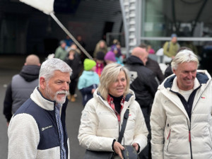 Prezident Pavel dorazil na olympijský festival. Vyzkouší si hřiště a setká se s dětmi