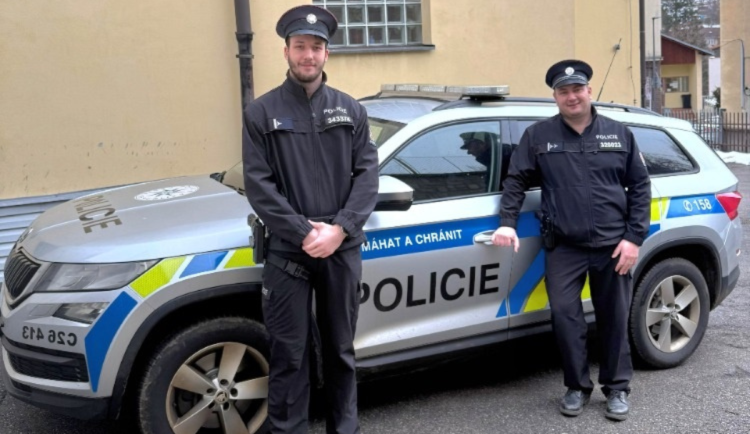 zleva Lukáš Svěchota, Josef Kainc