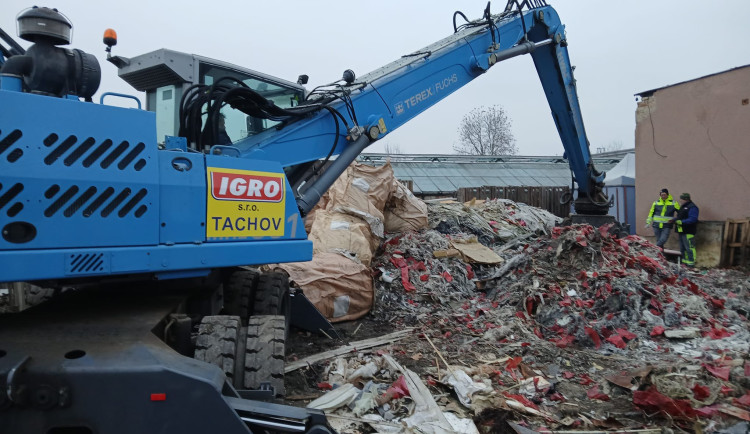 Z brněnských Horních Heršpic dnes zmizely stovky tun odpadu