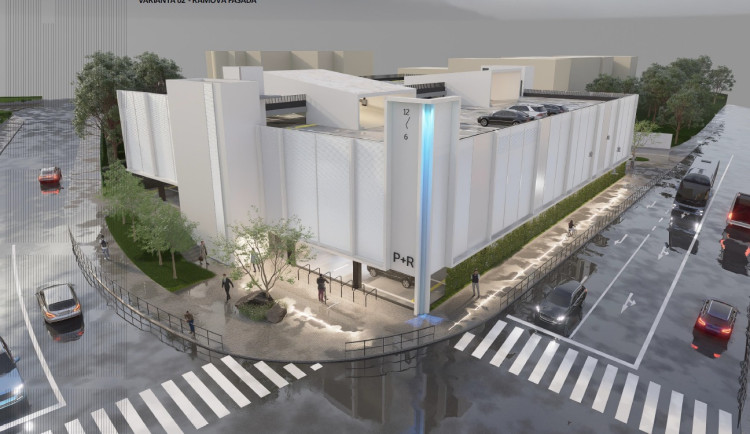Projekt parkovacího domu ve Strakonicích jde do finále. Nabídne 216 míst