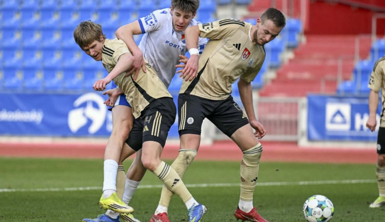 Dynamo bez bodu. Zápas s béčkem Ostravy skončil prohrou