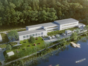 Stará vodárna v Písku se promění na tábořiště u Otavy