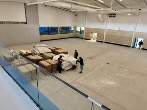 Dačice dokončují stavbu haly za 150 milionů, vznikne z nevyhovující tělocvičny