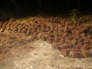 U Albrechtic našli stovky granátů. Pyrotechnici museli část arzenálu odpálili na místě