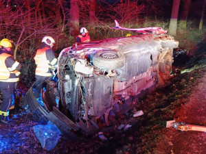 Dvě tragédie během jednoho rána. Na jihočeských silnicích dnes zemřeli dva lidé