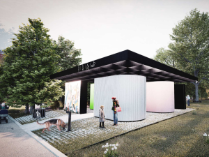 V parku pod gymnáziem budou nové toalety. Jindřichův Hradec spustí stavbu na podzim