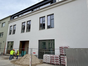 V Prachaticích roste nová knihovna, hotová má být letos