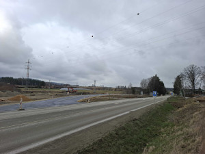 V Kaplici začíná výstavba okružní křižovatky, řidiči projedou po náhradní silnici