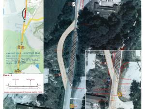 V Kaplici začíná výstavba okružní křižovatky, řidiči projedou po náhradní silnici