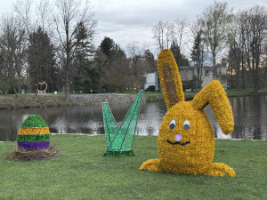 Velikonoční výzdoba z loňského roku