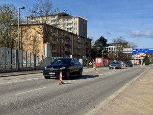 Začíná uzavírka mostu Kosmonautů, řidiče čekají měsíce dopravních omezení