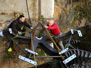 Do Křižíkovy elektrárny v Písku se vrací historické turbíny, budou opět vyrábět elektřinu