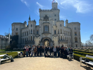 Francouzští školáci objevovali Budějce. Překvapilo je, jak snadno se tu domluví anglicky