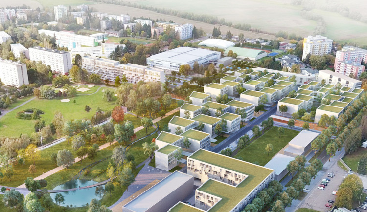 Tábor chystá u obytné čtvrti Dvorce stavbu parkoviště za 65 milionů