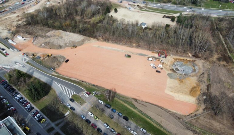 U Milety vzniká nový Kaufland, otevře na začátku roku 2027