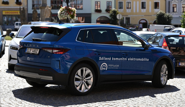 Sdílené auto si v Písku oblíbili. Za čtyři měsíce najelo přes 17 tisíc kilometrů