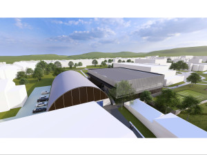 Písek začal stavět sportovní halu za více než 130 milionů korun