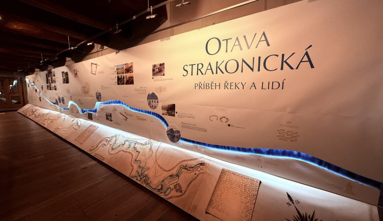 Výstava ve Strakonicích odhaluje zlato a perly řeky Otavy