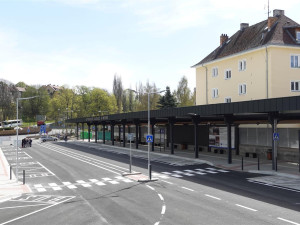 Rekonstrukce autobusového nádraží ve Vimperku finišuje, čeká se na kolaudaci