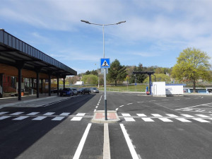 Rekonstrukce autobusového nádraží ve Vimperku finišuje, čeká se na kolaudaci