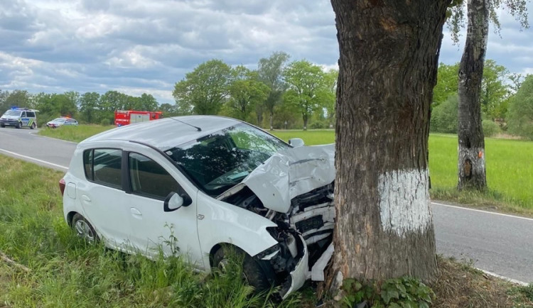 Tragédie na Táborsku. Řidiče po nárazu do stromu resuscitovali 40 minut