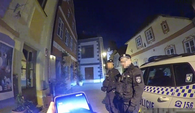 Podnapilý muž ničil květinovou výzdobu v centru Budějovic. Nadýchal téměř dvě promile