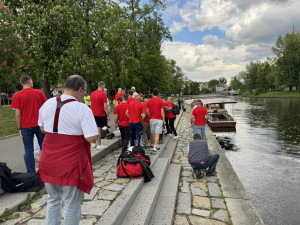 Sešívaní z Koháče vyrazili na vítězný pohárový zápas lodí.