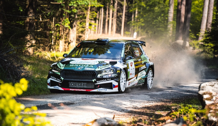 Dominik Stříteský si dojel pro vítězství v Rallye Český Krumlov.