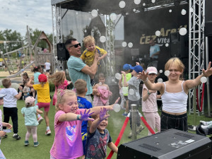 Mega dětský den přinese do ČEZ Areálu Vltava atrakce i program pro rodiny