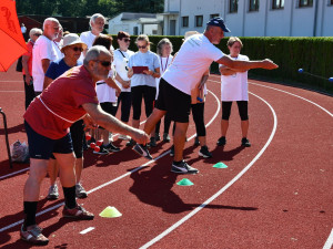 Policejní klub zaplnili senioři. Na sportovní hry dorazil rekordní počet účastníků