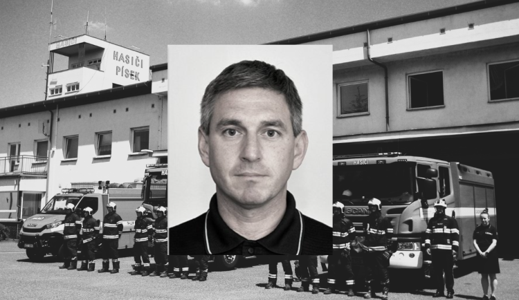 Hasiči vyhlásili sbírku pro ženu a děti zesnulého kolegy. Utonul při cvičení