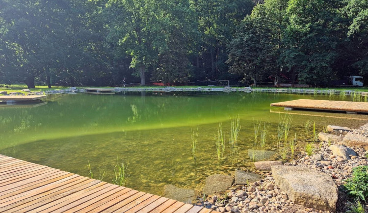 V Dolánkách skončila stavba biotopu, v provozu bude do měsíce