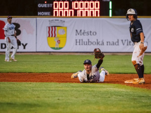 Baseballová extraliga se vrací na Hlubokou. Domácí vyzvou vedoucí Hrochy Brno