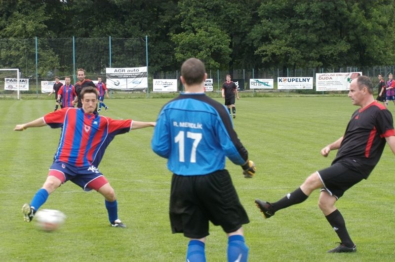 Přípravné utkání mezi HC Mountfield a Slavií ČB