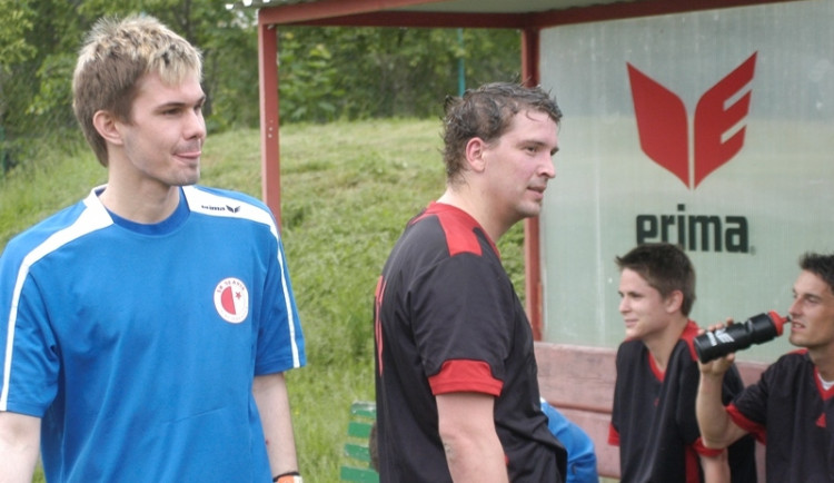 Přípravné utkání mezi HC Mountfield a Slavií ČB