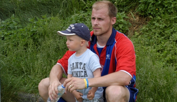 Útočnikovi Lukáši Květoňovi fandil i potomek