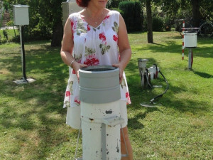 klasický srážkoměr