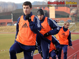 Riste Naumov, Michal Klesa a Rudolf Otepka (vzadu)