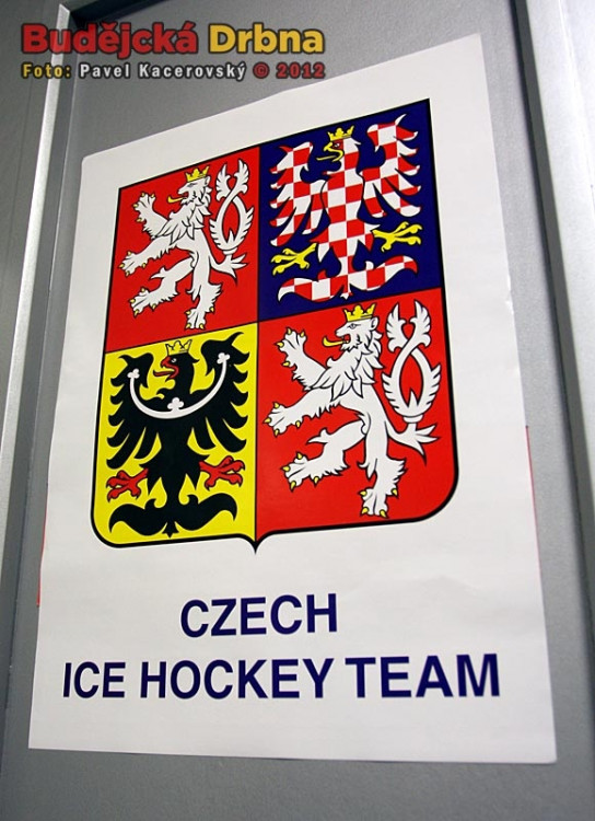 Kabina české reprezentace