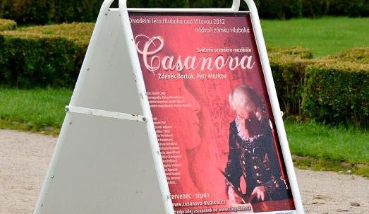 Premiéra muzikálu Casanova v pátek 6. července 2012